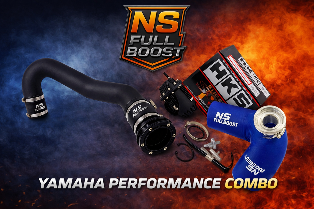 NS FullBoost Yamaha Performance Combo — Exhaust Kit + Blow Off Valve